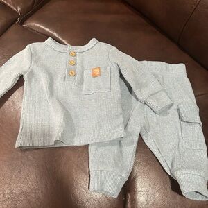 Rachel Zoe Light Blue Kids Matching Set
